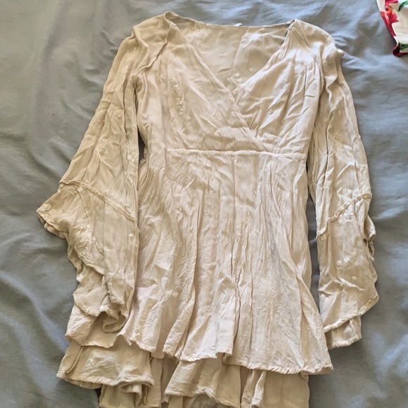 Free people jasmine embroidered mini preowned 8 - Picture 9 of 14